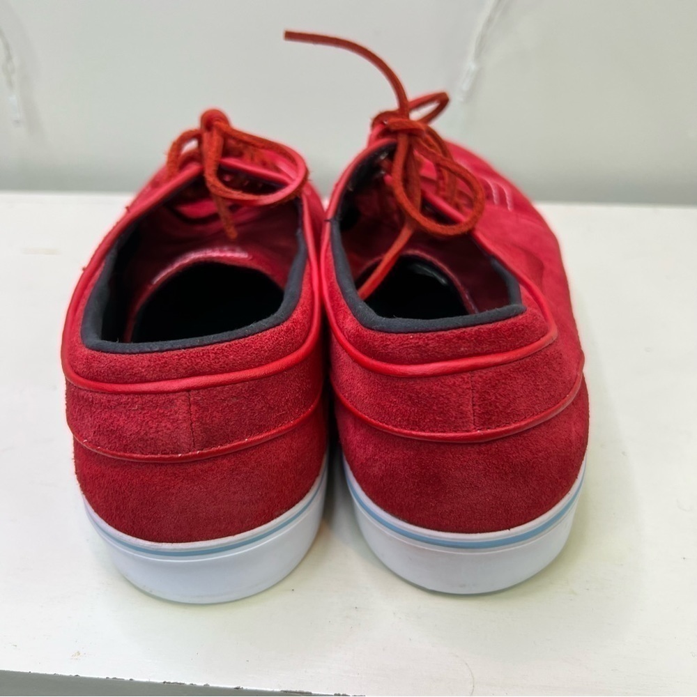 Nike SB Nike Zoom Stefan Janoski SB Sport Red/Sport
Red Blue Chill Skate Shoes. - Picture 10 of 10